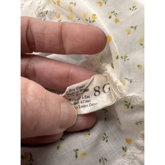 Cabbage‎ Patch Kids Preemie Doll Coleco White Yellow Tulip Bonnet And Dress READ - Picture 12 of 14